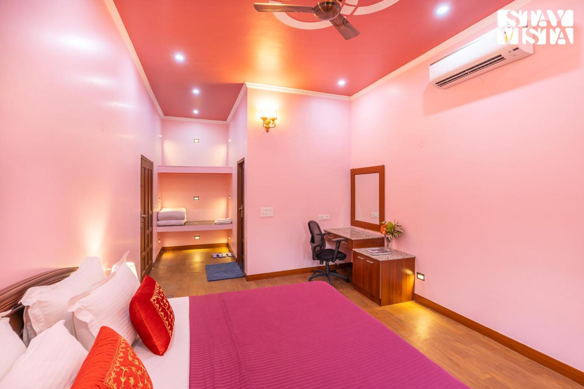 Stayvista At Maple Farms With Pool, Bbq & Bonfire Sohna Extérieur photo