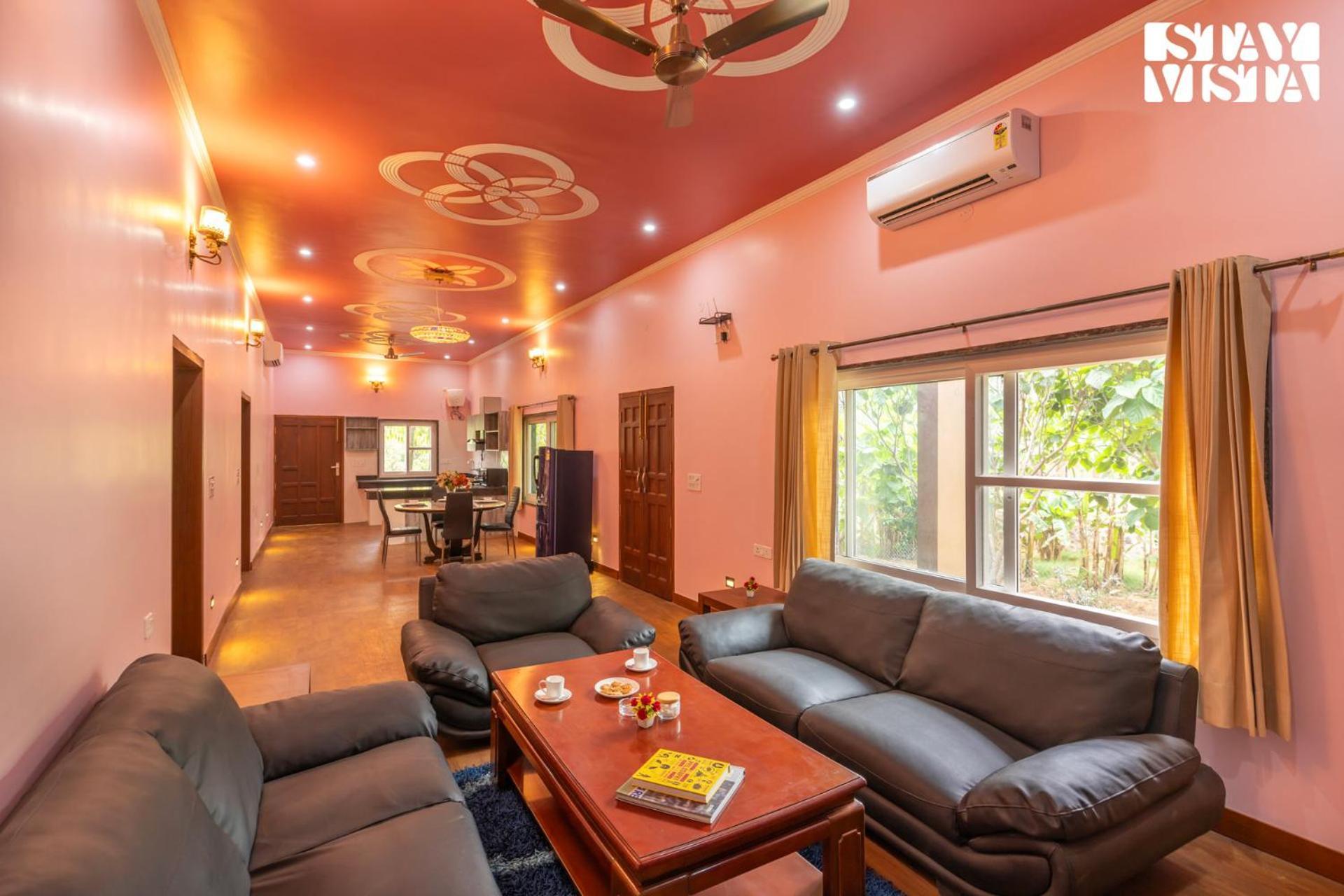 Stayvista At Maple Farms With Pool, Bbq & Bonfire Sohna Extérieur photo