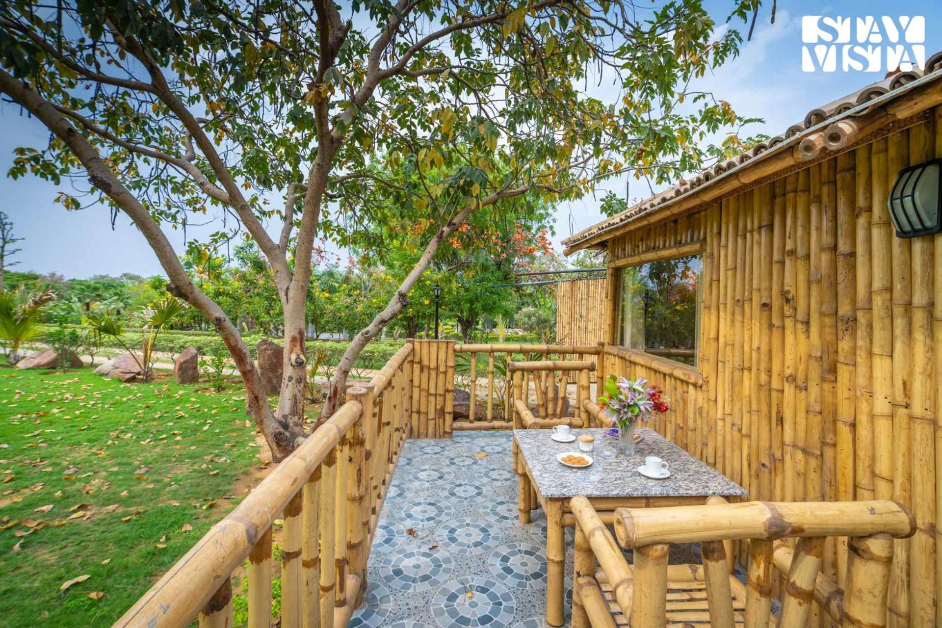Stayvista At Maple Farms With Pool, Bbq & Bonfire Sohna Extérieur photo